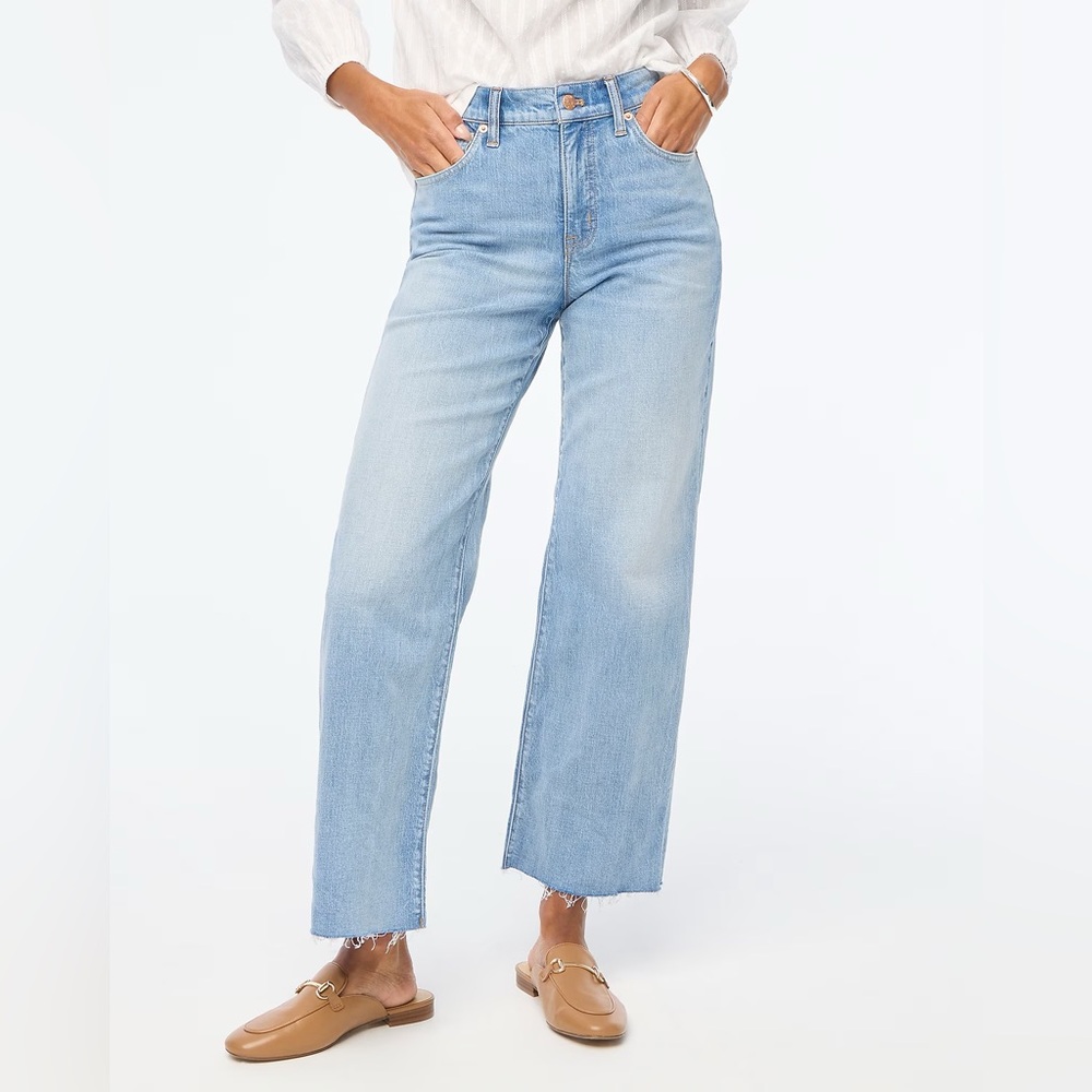 J Crew Wide Leg Crop NWT size 29